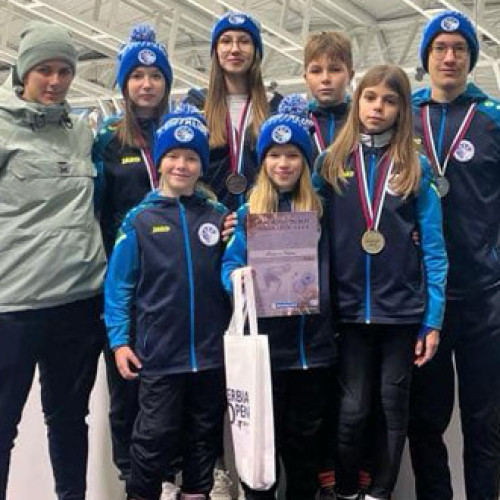 Performanțe deosebite ale sportivilor harghiteni la competițiile internaționale de short track