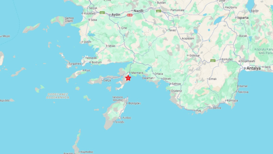 Cutremur de 5,8 grade în Marmaris, Turcia