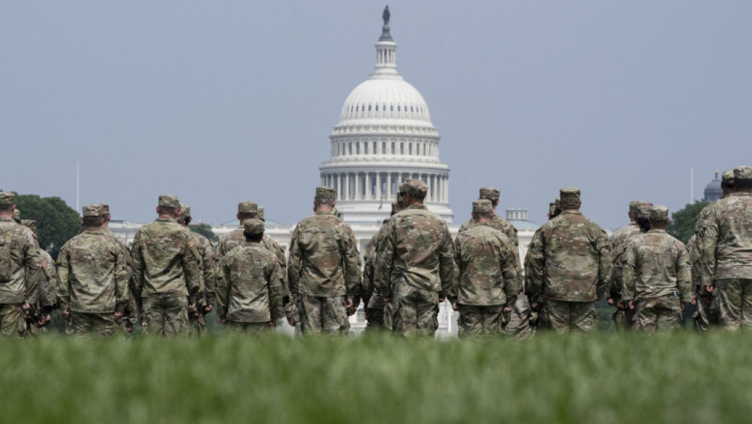 parada militara rara la washington de ziua lui donald trump într-un an aniversar
