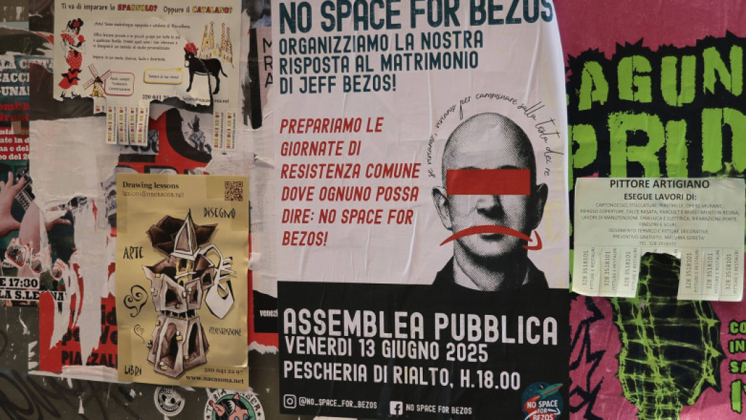 Nunta de lux a lui Jeff Bezos în Venetia a stârnit controverse