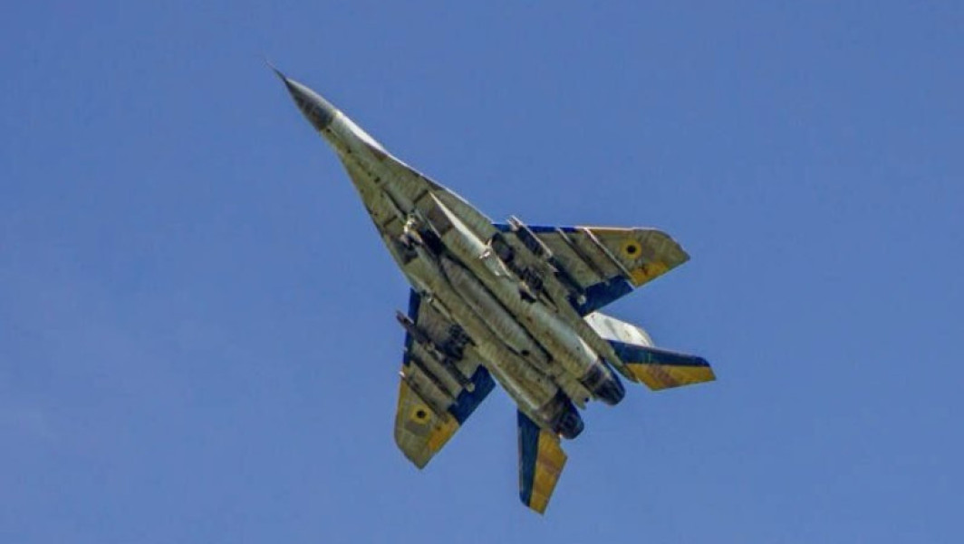 avion MiG-29 ucrainean a efectuat atac precis asupra pozițiilor rusești în Zaporojie