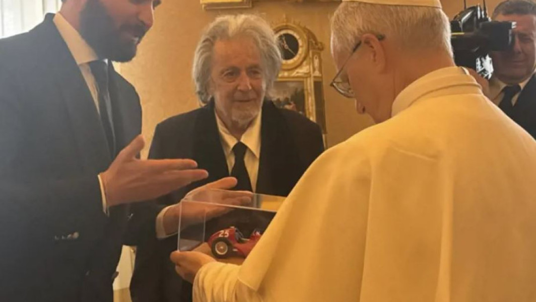 Al Pacino, prima vedetă de la Hollywood care s-a întâlnit cu un papă născut în Statele Unite