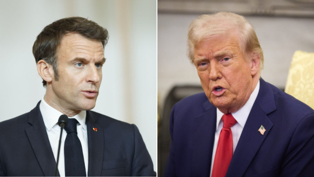 Video Emmanuel Macron, atac la Donald Trump: „O aberație să ceri Europei să cheltuiască mai mult pentru apărare, având un război comercial”