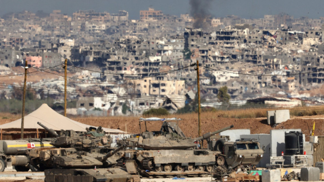 Foto Noi atacuri israeliene în Fâșia Gaza. Benjamin Netanyahu discută luni, la Washington, cu Donald Trump un plan de încetare a focului
